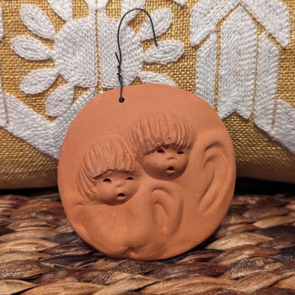 Ann Entis Other - Vintage Ann Entis Signed Terra Cotta Ornament